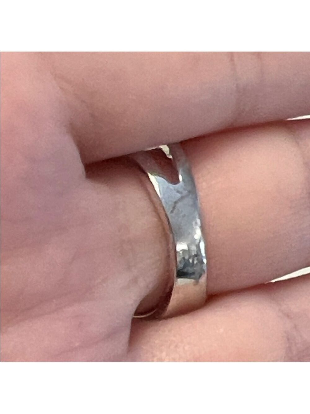 Lia Sophia Comet Ring Silver Tone with Teal White Blue & Green Stones Size 8 - Picture 3 of 7